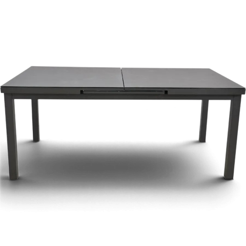 Prailginamas stalas „Baleno Negro“ 180/240x100cm.