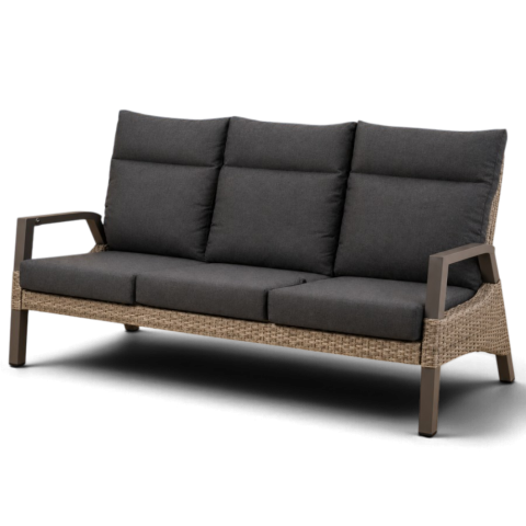 Trivietė sofa su atlenkiamais atlošais "Treviso Mountain"