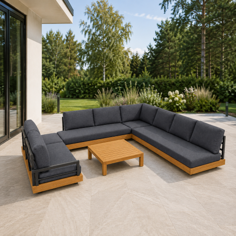 Lauko kampinė sofa "Los Angeles"
